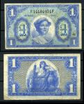 США 1958-1961 гг. • P# M40 • 1 доллар • серия 541 • женщина с фасцией • армейский чек • F+