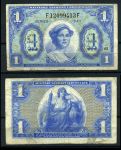 США 1958-1961 гг. • P# M40 • 1 доллар • серия 541 • женщина с фасцией • армейский чек • F+
