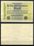 ГЕРМАНИЯ 1923г. P# 106a / 10 млн. МАРОК / UNC-