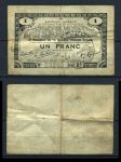 Франция • Мирамонт 1918 г. • 1 франк • локальный выпуск • VF