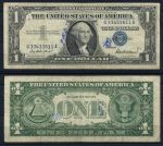 США 1957 г. • P# 419 • 1 доллар • Джордж Вашингтон • серебряный сертификат • F-