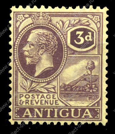 Антигуа 1921-9гг. GB# 74(SC# 51) / 3d. / MH OG VF / Георг V