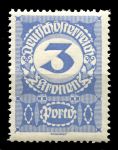 АВСТРИЯ 1920-1гг. SC# J87 / 3k. / СЛУЖЕБНЫЕ / MNH OG VF