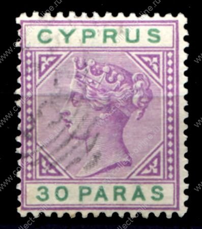 КИПР 1894-6гг. SC# 29 / 30 pa. / USED F-VF / QV