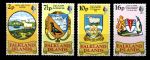 Фолклендские о-ва 1975 г. • Sc# 241-4 • 2 - 16 d. • 50-летие Геральдики Фолклендов • полн. серия • MNH OG VF (кат. - $8)