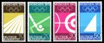 ФРГ 1969г. SC# B446-9(MI# 587-90) / Олимпиада Мюнхен / MNH OG VF / Спорт