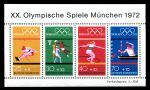 ФРГ 1972г. SC# B490(MI# Block 8) / Олимпиада Мюнхен блок / MNH OG VF / Спорт
