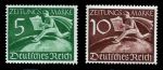 ГЕРМАНИЯ 1939г. MI# Z738-9(SC# P1-2) / ГАЗЕТНЫЕ МАРКИ / MNH OG VF / КАРТЫ