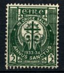 ИРЛАНДИЯ 1933г. SC# 888 / 2 p. СВЯТОЙ КРЕСТ / USED F-VF / РЕЛИГИЯ