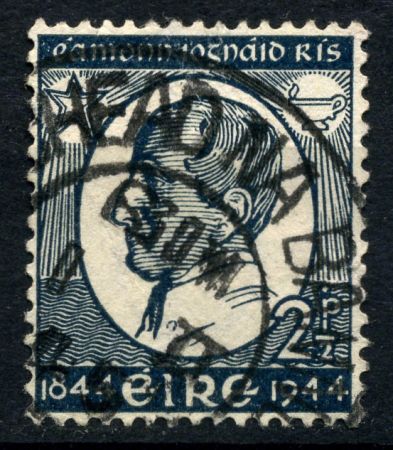 ИРЛАНДИЯ 1944г. SC# 130 / 2 1/2 p. ЭДМУНД РАЙС / USED F-VF / РЕЛИГИЯ