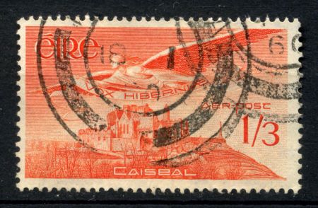 ИРЛАНДИЯ 1954г. SC# C6 / 1s.3p. АВИАПОЧТА / USED F-VF / АРХИТЕКТУРА