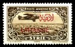 Латакия 1931-1933 гг. • SC# C2 • 50 c. • надпечатка на осн. выпуске марок Сирии • авиапочта • коричн. • MNH OG VF