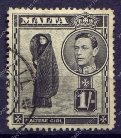 МАЛЬТА 1938-43гг. SC# 200 / 1 s. / USED F-VF