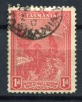 Австралия • Тасмания 1905-1911 гг. • Gb# 250 • 1 d. • Виды и достопримечательности • гора Велингтон • Used F-VF