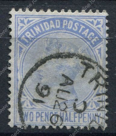 ТРИНИДАД 1883-4гг. SC# 70 / 2 1/2 d. / USED F-VF