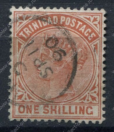 ТРИНИДАД 1883-4гг. SC# 73 / 1 s. / USED F-VF