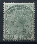 ТРИНИДАД 1896-1904гг. SC# 75 / 1/2 d. / USED F-VF