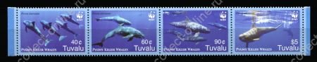 ТУВАЛУ 2006г. SC# 1022  / КИТЫ / MNH OG VF / ФАУНА