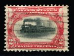 США 1901г. SC# 295 / 2 с. ПОЕЗД / USED F-VF / ЖД ТРАНСПОРТ