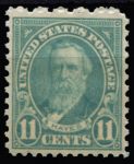 США 1922-1925 гг. • Sc# 563 • 11 c. • Ратерфорд Бёрчард Хейс • стандарт • MNH OG VF