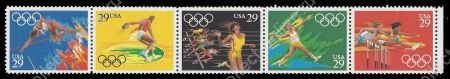 США 1991г. SC# 2557a / ОЛИМПИЙЦЫ / MNH OG VF / СПОРТ ОЛИМПИАДА