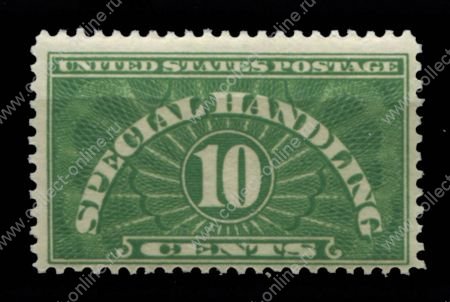 США 1925-1928 гг. • SC# QE1 • 10 c. • спец. доставка пакетов • MNH OG VF ( кат.- $ 5 )