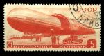 СССР 1934 г. • Сол# 470 • 5 коп. • Отечественные дирижабли • "Правда" • Used(ФГ) OG VF