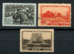 СССР 1951 г. • Сол# 1593-1595 • 25 - 60 коп. • Болгарская народная Республика • Used F-VF