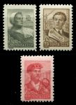 СССР 1958-1959 гг. • Сол# 2217-2219 • 20 - 60 коп. • профессии • металлография • стандарт • полн. серия • MH OG VF