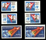 СССР 1962 г. • Сол# 2726-31 • 4 - 6 коп. • Групповой космический полёт кораблей "Восток-3" и "Восток-4" • полн. серия • MH OG VF