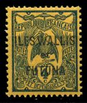 Уоллис и Футуна 1920 г. • Iv# 3 • 4 c. • надп. на марках Новой Каледонии • стандарт • MNH OG VF