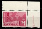 Канада 1963 г. • SC# 411 • $1 • Ассоциация международной торговли • MNH OG XF+ ( кат. -$10 )