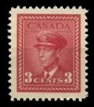 Канада 1942-1943 гг. • Sc# 251 • 3 c. • осн. выпуск • Георг VI • MNH OG VF