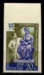 СССР 1957 г. • Сол# 2039 • 20 коп. • Международный фестиваль молодежи и студентов • б. з. • Скульптор • MNH OG XF