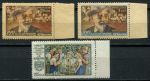 СССР 1956 г. • Сол# 1896-1898 • 25 коп. - 1 руб. • И. В. Мичурин (100 лет со дня рождения) • полн. серия • MLH OG XF