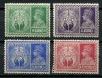 Индия 1946 г. • GB# 325-8(Sc# 278-81) • 9 p. - 12 a. • Выпуск Победы • полн. серия • MNH OG VF ( кат. - £6 )