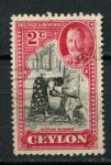 Цейлон 1935-1936 гг. • Gb# 368 • 2 c. • основной выпуск • пик Адама • Used VF