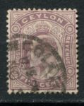 Цейлон 1903-1905 гг. • Gb# 268 • 5 c. • Эдуард VII • стандарт • Used VF