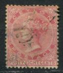 Цейлон 1872-1880 гг. • Gb# 130 • 48 c. • Королева Виктория • Used VF ( кат. - £10 )