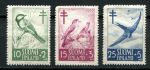 Финляндия 1952 г. • Mi# 413-415 • Птицы • полн. серия • MNH OG F-VF