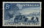 Австралийская антарктическая территория 1959 г. • Gb# 3 • 8 на 7 d. • грузовой снегоход • MNH OG VF