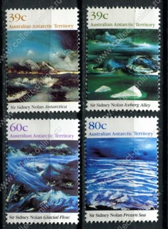 Австралийская антарктическая территория 1984-1987 гг. • Sc# L60-74 • 2 c. - $1 • антарктические пейзажи • полн. серия • MNH OG VF