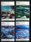 Австралийская антарктическая территория 1989 г. • Sc# L77-80 • 39 - 80 c. • живопись, антарктические пейзажи • полн. серия • MNH OG VF ( кат. - $6.5 )