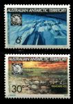 Австралийская антарктическая территория 1971 г. • SC# L19-20 • 6 и 30 c. • 10-летие Договора о мирной Антарктике • полн. серия • MNH OG VF ( кат. - $6 )