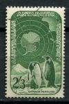 Австралийская антарктическая территория 1959 г. • Gb# 5 • 2s.6d. • семья пингвинов • Used VF+ ( кат. - £10 )