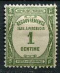 Франция 1927 г. • Mi# PM 57 • 1 c. • доплатная • MH OG VF ( кат. - €4 )