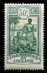 Французская Океания 1927-1930 гг. • Iv# 70 • 30 c. • осн. выпуск • рабочие Канака • MH OG VF