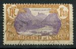 Французская Океания 1927-1930 гг. • Iv# 74 • 1.40 fr. • осн. выпуск • долина Фаутауа • Used F-VF ( кат. - €5 )