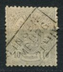 Люксембург 1875-1879 гг. • Mi# 31 • 10 c. • герб • стандарт • Used VF ( кат. - €3 )
