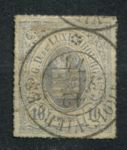 Люксембург 1865-1875 гг. • Mi# 17 • 10 c. • герб • стандарт • Used VF ( кат. - €5 )